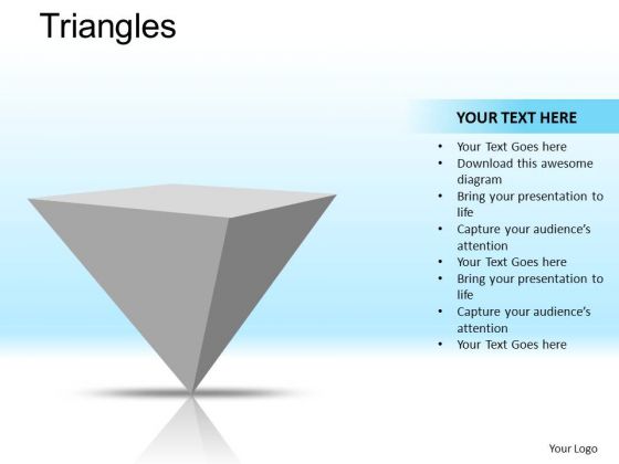 PowerPoint Designs Business Success Pyramid Triangles Ppt Presentation Designs