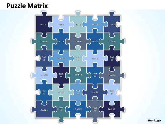 PowerPoint Designs Growth Puzzle Matrix Ppt Slides PowerPoint Designs Growth Puzzle Matrix Ppt Slides