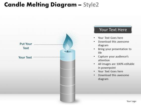 PowerPoint Designs Sales Candle Melting Ppt Slides PowerPoint Designs Sales Candle Melting Ppt Slides