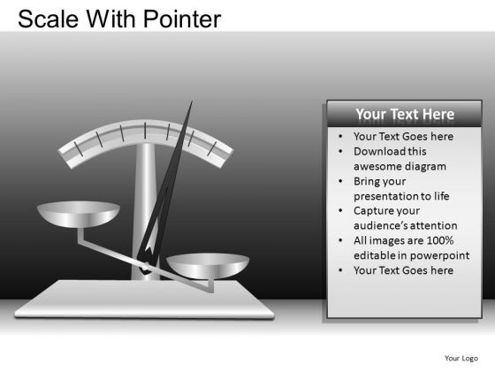 PowerPoint Layout Company Success Scale With Pointer Ppt Slides PowerPoint Layout Company Success Scale With Pointer Ppt Slides