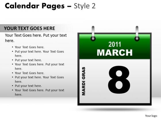 PowerPoint Layout Strategy Calendar 8 March Ppt Process PowerPoint Layout Strategy Calendar 8 March Ppt Process