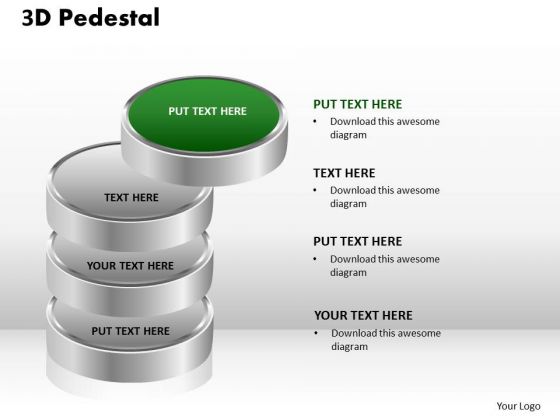 PowerPoint Layouts Company 3d Pedestal Ppt Slides PowerPoint Layouts Company 3d Pedestal Ppt Slides
