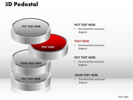 PowerPoint Layouts Diagram 3d Pedestal Ppt Backgrounds PowerPoint Layouts Diagram 3d Pedestal Ppt Backgrounds