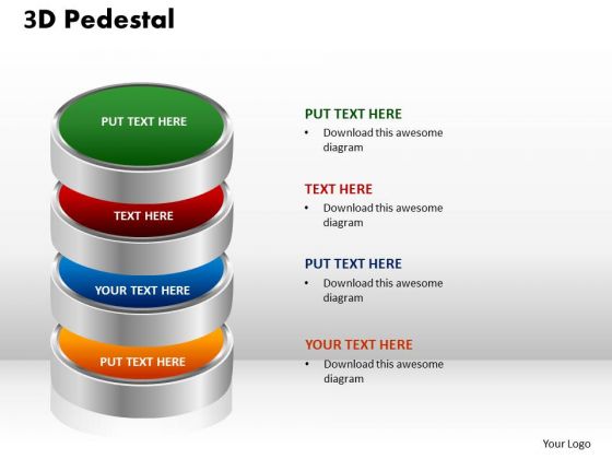 PowerPoint Layouts Diagram 3d Pedestal Ppt Presentation PowerPoint Layouts Diagram 3d Pedestal Ppt Presentation