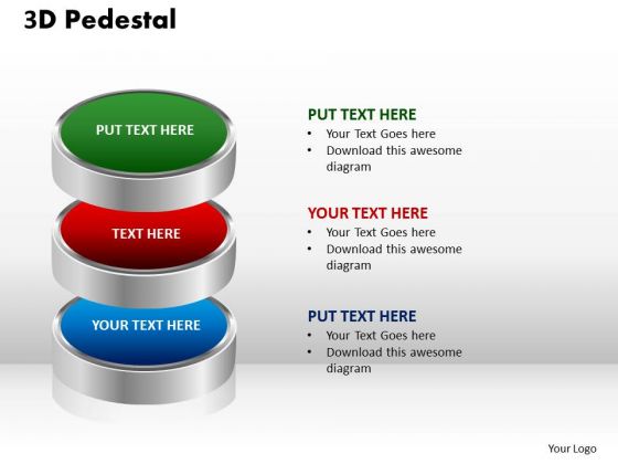 PowerPoint Layouts Growth 3d Pedestal Ppt Slides PowerPoint Layouts Growth 3d Pedestal Ppt Slides