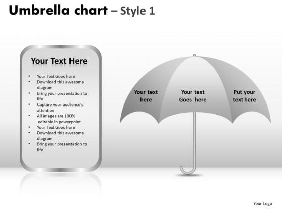 PowerPoint Layouts Marketing Umbrella Chart Ppt Layouts PowerPoint Layouts Marketing Umbrella Chart Ppt Layouts