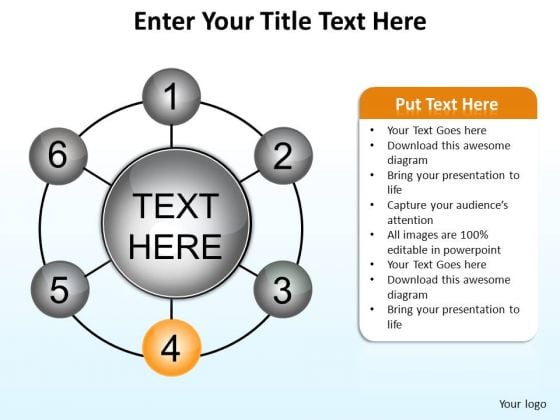 PowerPoint Layouts Process Enter Your Title Ppt Backgrounds