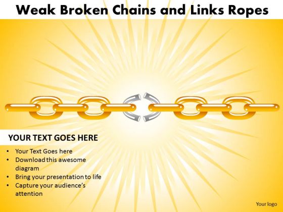 PowerPoint Layouts Success Weak Broken Chains Ppt Themes PowerPoint Layouts Success Weak Broken Chains Ppt Themes