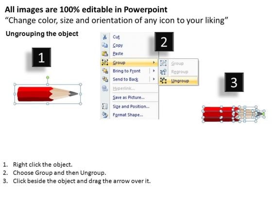 powerpoint list crayons education school ppt slide 2