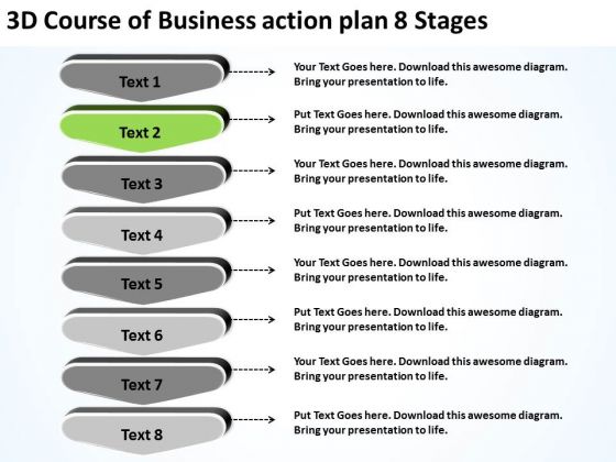 PowerPoint Presentation Action Plan 8 Stages Business Continuation Templates PowerPoint Presentation Action Plan 8 Stages Business Continuation Templates