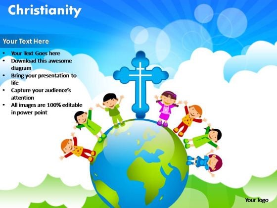 PowerPoint Presentation Chart Christianity Ppt Designs