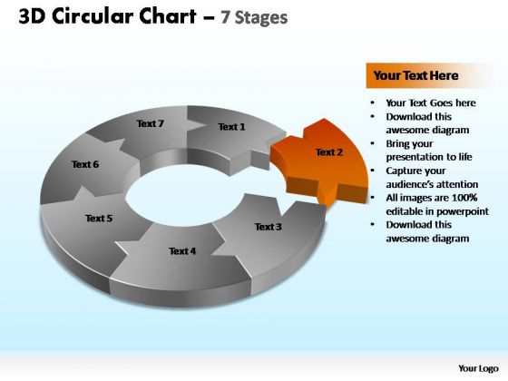 PowerPoint Presentation Chart Circular Chart Ppt Theme