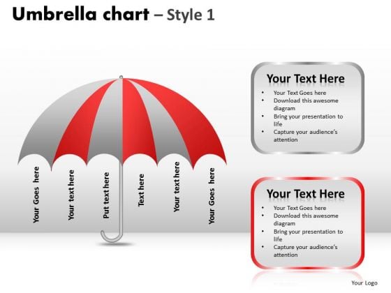 Umbrella Chart Powerpoint