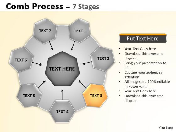 PowerPoint Presentation Diagram Wheel And Spoke Process Ppt Slide Designs