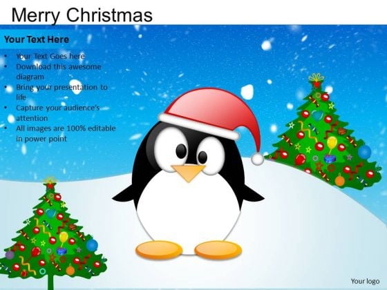 PowerPoint Presentation Penguin Snow Merry Christmas Ppt Theme PowerPoint Presentation Penguin Snow Merry Christmas Ppt Theme