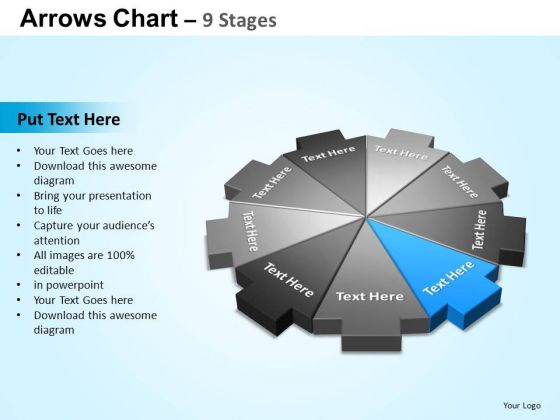 PowerPoint Process Chart Arrows Chart Ppt Slides PowerPoint Process Chart Arrows Chart Ppt Slides