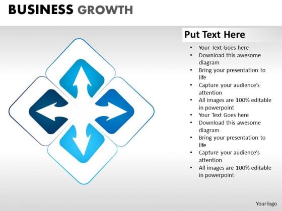 PowerPoint Process Company Business Growth Ppt Slides PowerPoint Process Company Business Growth Ppt Slides