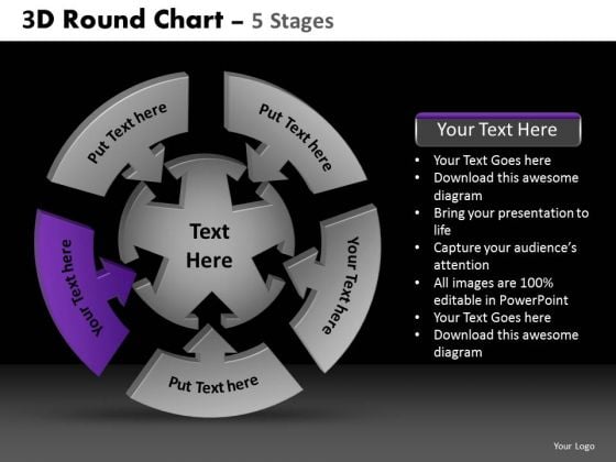 PowerPoint Process Company Round Chart Ppt Slide PowerPoint Process Company Round Chart Ppt Slide