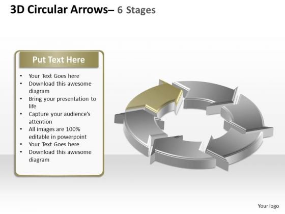 PowerPoint Process Diagram Circular Arrows Ppt Theme