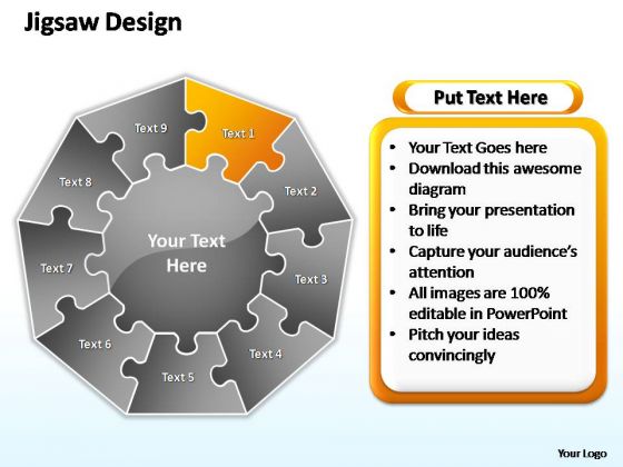 PowerPoint Process Editable Jigsaw Format Ppt Slide PowerPoint Process Editable Jigsaw Format Ppt Slide