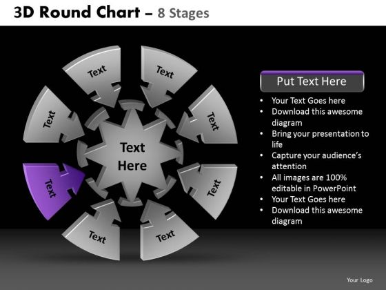 PowerPoint Process Editable Round Chart Ppt Slides PowerPoint Process Editable Round Chart Ppt Slides