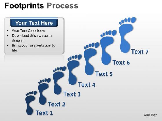 PowerPoint Process Growth Footprints Process Ppt Presentation Designs PowerPoint Process Growth Footprints Process Ppt Presentation Designs