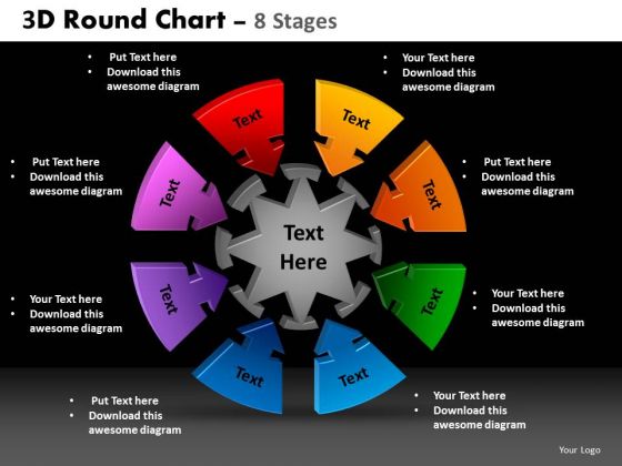 PowerPoint Process Growth Round Chart Ppt Backgrounds PowerPoint Process Growth Round Chart Ppt Backgrounds