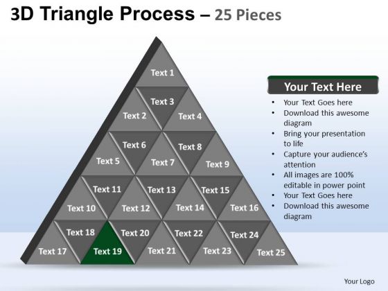 PowerPoint Process Growth Triangle Process Ppt Process
