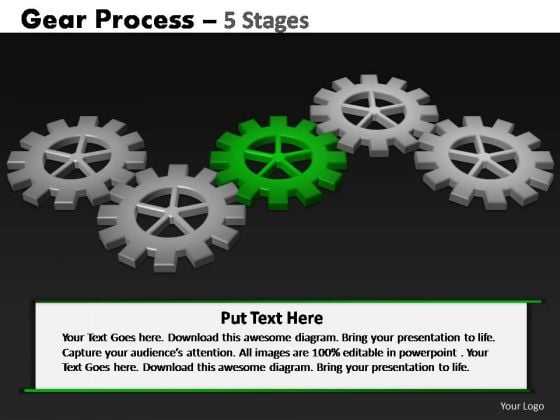 PowerPoint Process Leadership Gears Process Ppt Slide PowerPoint Process Leadership Gears Process Ppt Slide