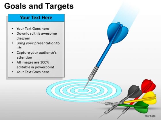PowerPoint Process Leadership Goals And Targets Ppt Template PowerPoint Process Leadership Goals And Targets Ppt Template