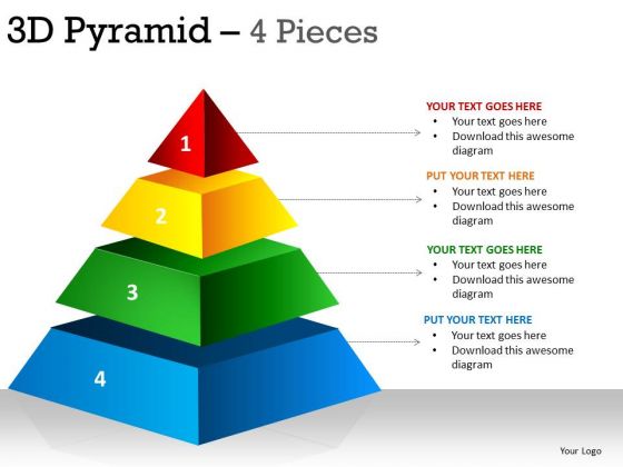 PowerPoint Process Leadership Pyramid Ppt Template
