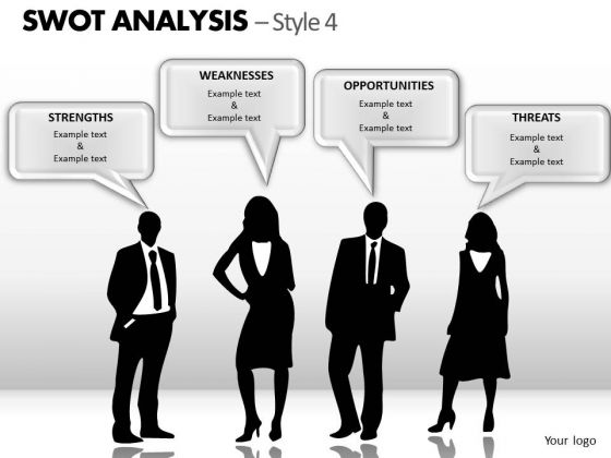 PowerPoint Process Leadership Swot Analysis Ppt Templates