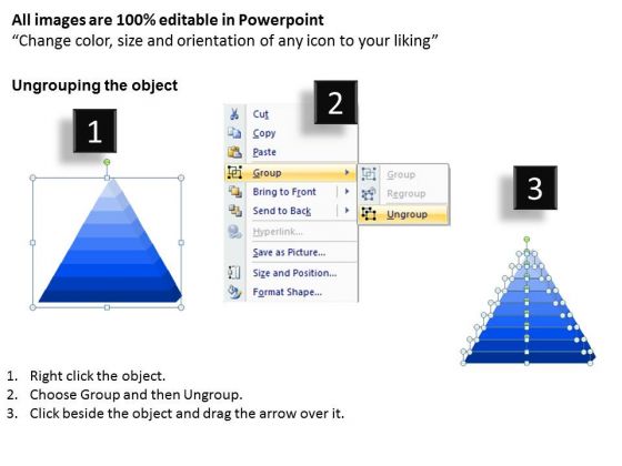 powerpoint process list pyramid business ppt themes 2
