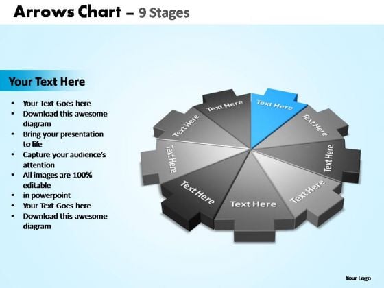 PowerPoint Process Sales Arrows Chart Ppt Themes PowerPoint Process Sales Arrows Chart Ppt Themes