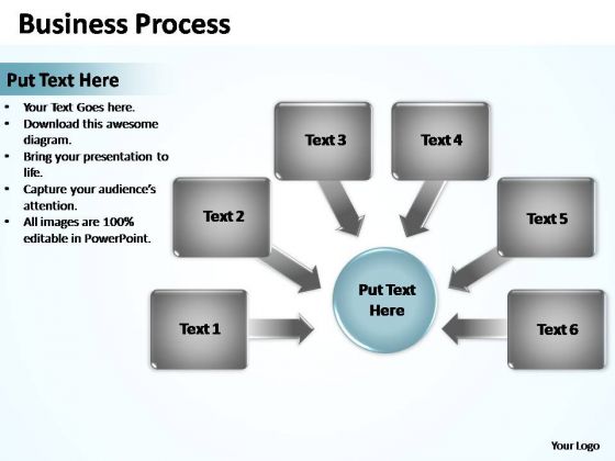 PowerPoint Process Strategy Business Process Ppt Slides