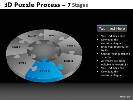 PowerPoint Process Strategy Pie Chart Puzzle Process Ppt Template PowerPoint Process Strategy Pie Chart Puzzle Process Ppt Template