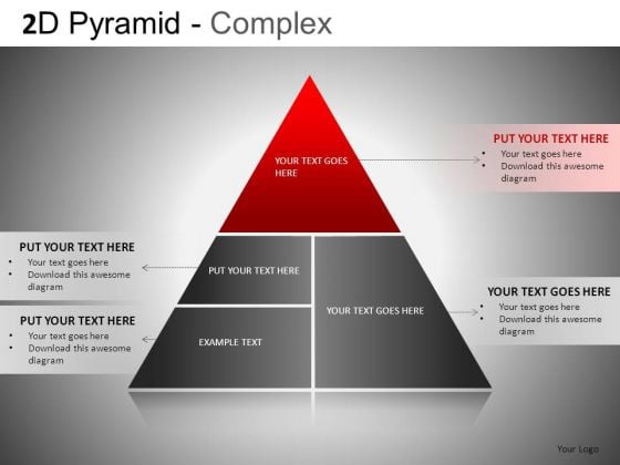 PowerPoint Pyramid Diagram Slide With 4 Stages Ppt Templates