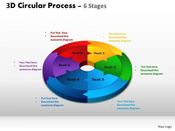 PowerPoint Slide Strategy Circular Process Cycle Ppt Design Slides ...