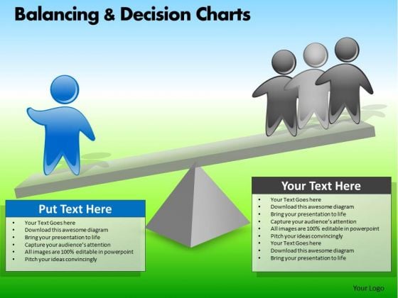 PowerPoint Slide Company Designs Balancing Decision Charts Ppt Process PowerPoint Slide Company Designs Balancing Decision Charts Ppt Process