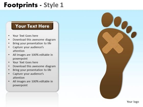 PowerPoint Slide Designs Company Strategy Footprints Ppt Backgrounds PowerPoint Slide Designs Company Strategy Footprints Ppt Backgrounds
