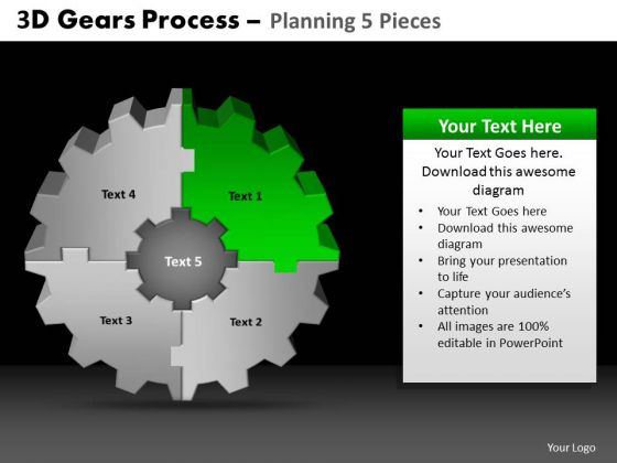 PowerPoint Slide Editable Gears Process Ppt Design PowerPoint Slide Editable Gears Process Ppt Design