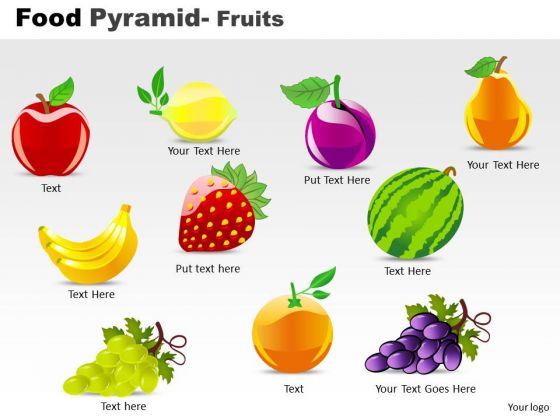 PowerPoint Slide Food Pyramid Growth Ppt Templates
