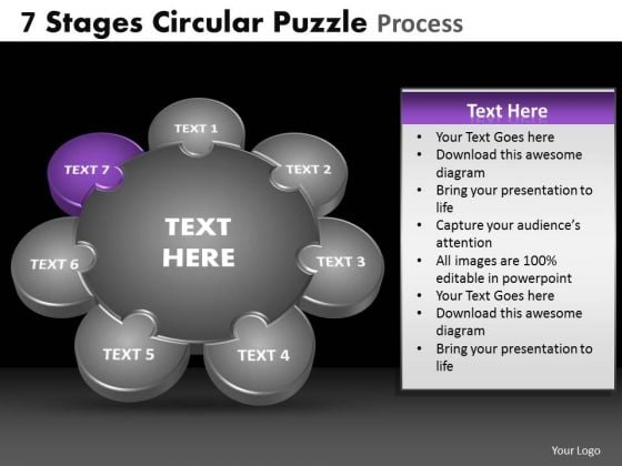 PowerPoint Slide Global Circular Puzzle Ppt Slide PowerPoint Slide Global Circular Puzzle Ppt Slide