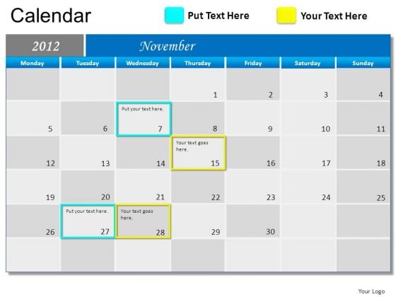 PowerPoint Slide Growth Blue Calendar 2012 Ppt Design PowerPoint Slide Growth Blue Calendar 2012 Ppt Design