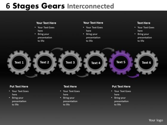 PowerPoint Slide Growth Gears Internconnected Ppt Slide PowerPoint Slide Growth Gears Internconnected Ppt Slide
