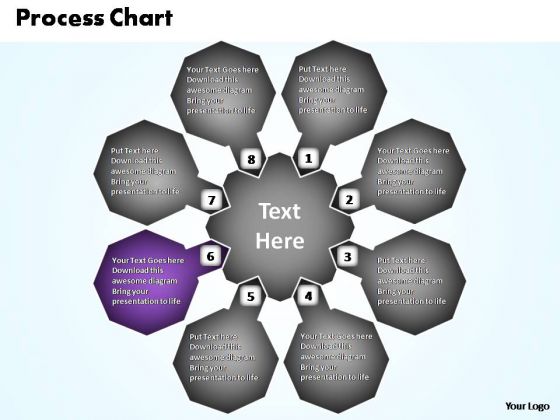 PowerPoint Slide Leadership Business Process Chart Ppt Process