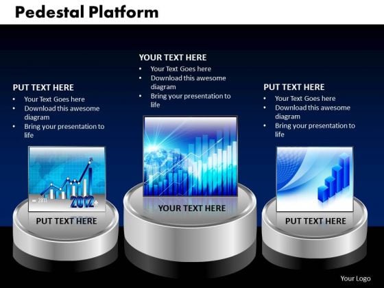 PowerPoint Slide Pedestal Platform Growth Ppt Slides PowerPoint Slide Pedestal Platform Growth Ppt Slides