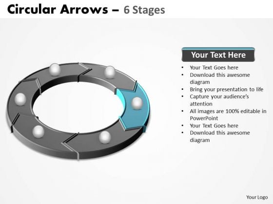PowerPoint Slide Process Circular Arrows Ppt Template PowerPoint Slide Process Circular Arrows Ppt Template