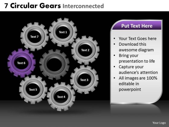 PowerPoint Slide Sales Circular Gears Ppt Slide PowerPoint Slide Sales Circular Gears Ppt Slide