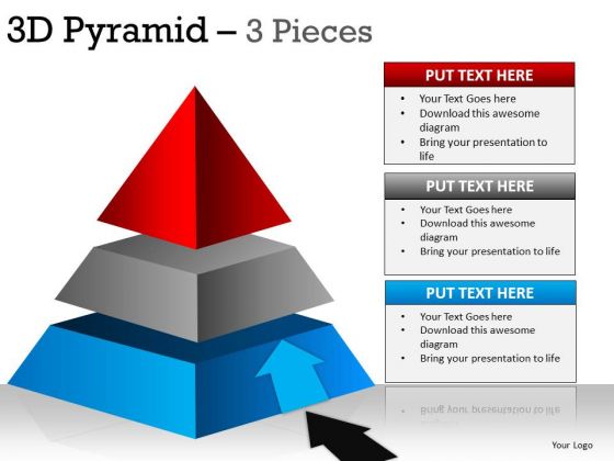 PowerPoint Slide Strategy Pyramid Ppt Slide Designs